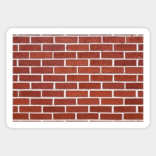 Red Brick Wall Sticker